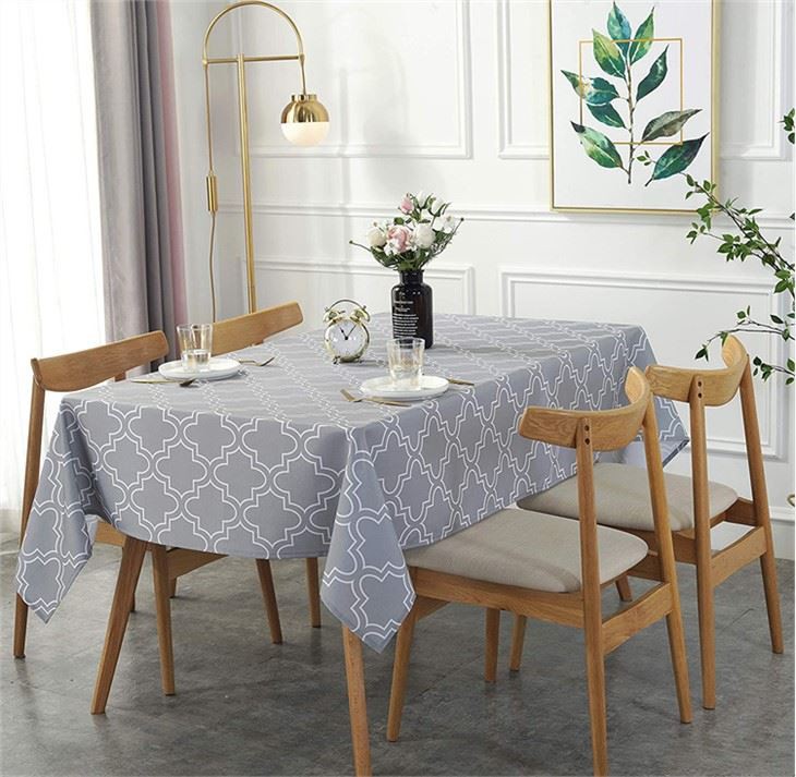 Fabric tablecloth