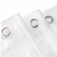 Clear Plastic Shower Curtain